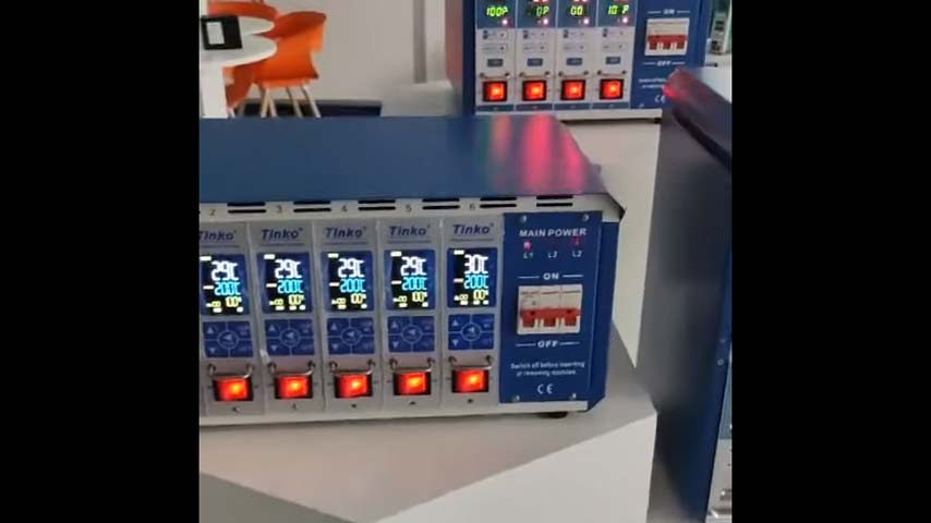 8 Zone Temperaturregulatorer